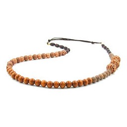 necklace nougat/light brown/dark brown colours