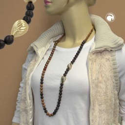 necklace brown/black tones great design