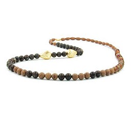 necklace brown/black tones great design