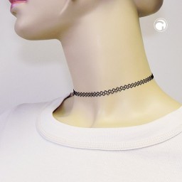 necklace black rubber similar tattoo