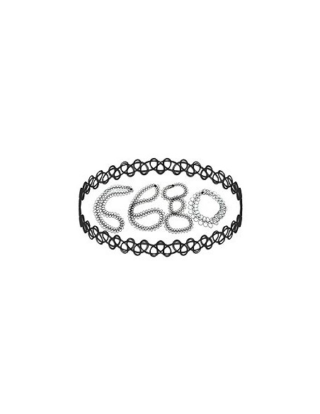necklace black rubber similar tattoo