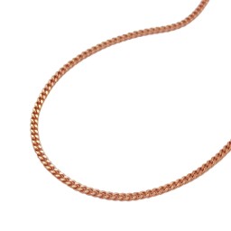 chain curb 50cm 14k redgold