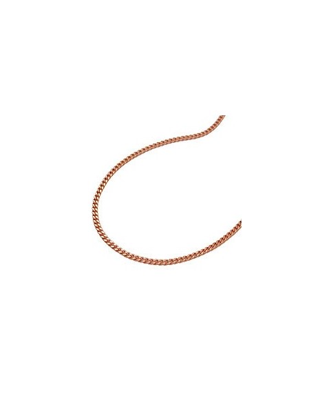 chain curb 50cm 14k redgold