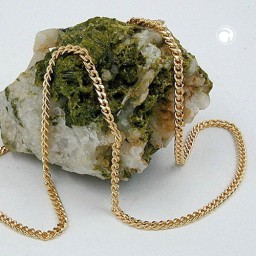 curb chain 55cm gold plated