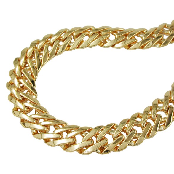 fantasy chain 55cm gold plated