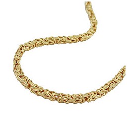 byzantine chain gold plated