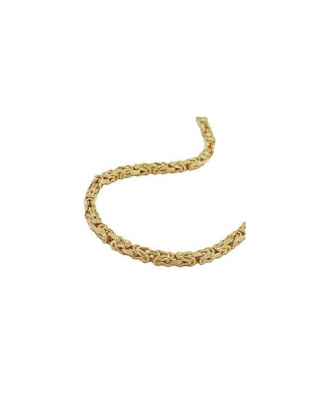 chain byzantine 2,5mm 50cm 14k gold