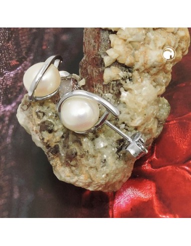 earrings freshwater culture pearl 925