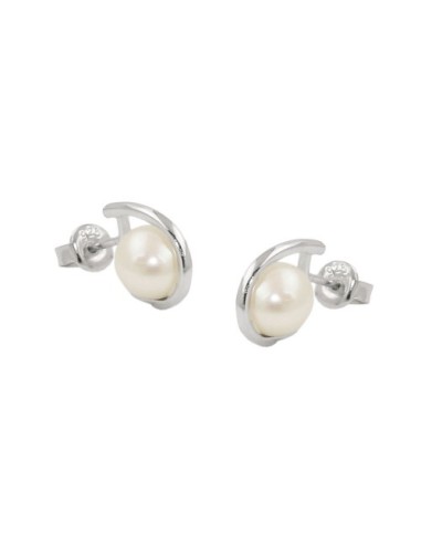earrings freshwater culture pearl 925