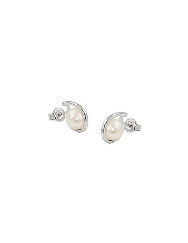 earrings freshwater culture pearl 925