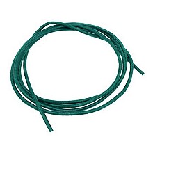 leather strap round cord cowhide 2mm turquoise colored ca. 1m