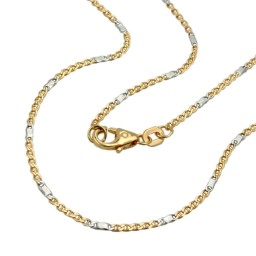 necklace mariner chain 50cm 14k gold