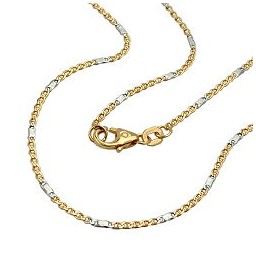 necklace mariner chain 50cm 14k gold