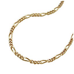 necklace 50cm figaro chain 14k gold