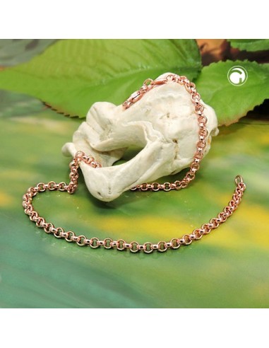 bracelet rollo chain 14k redgold