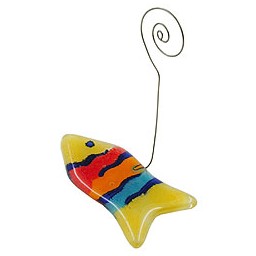 memo holder fish multi-coloured