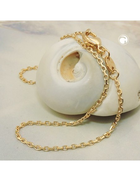 bracelet anchor chain 1.3mm 585 14ct gold