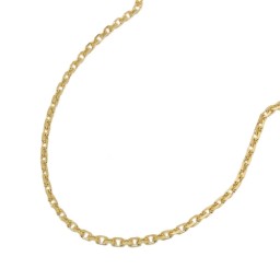 anchor chain 1.3mm 585 14ct gold