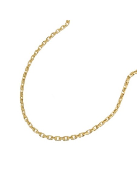 anchor chain 1.3mm 585 14ct gold