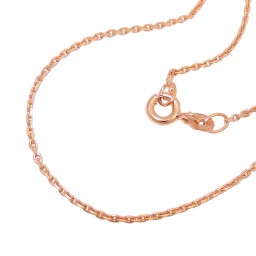 anchor chain 45cm 14k redgold