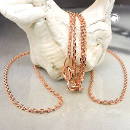 anchor chain 45cm 14k redgold