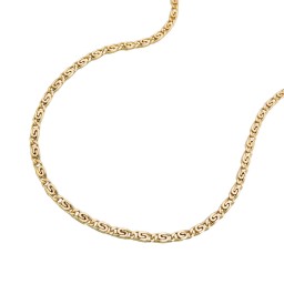 necklace s-curb chain 55cm 14k gold