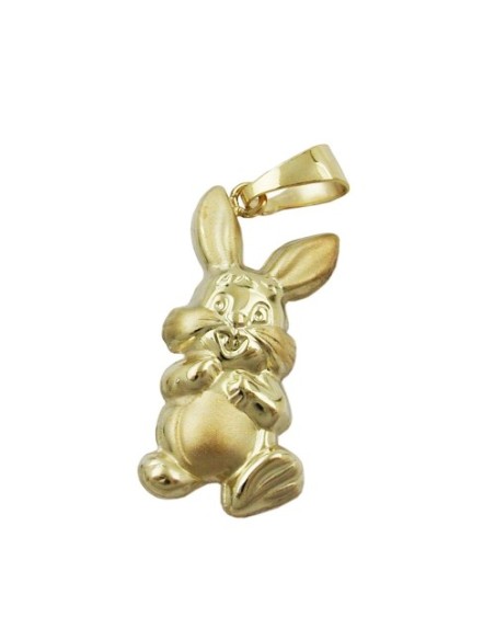 pendant bunny 20x11mm 14kt gold