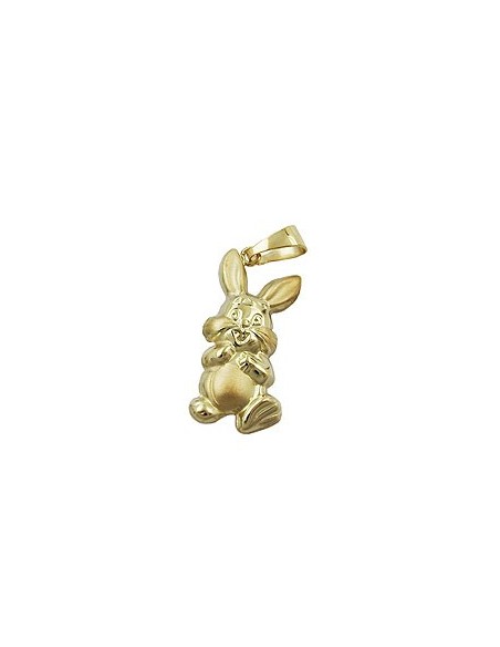 pendant bunny 20x11mm 14kt gold
