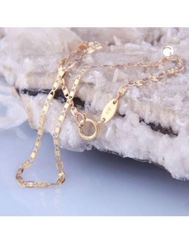 bracelet 19cm fancy sparkling 9k gold