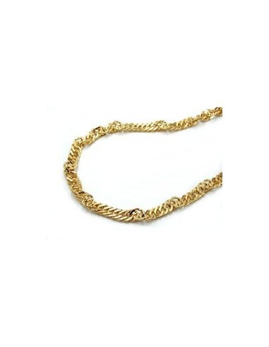 bracelet 1,8mm singapore chain 8k gold