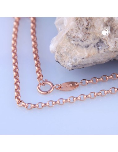 bracelet 19cm anchor chain 9k redgold