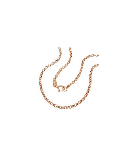 bracelet 19cm anchor chain 9k redgold