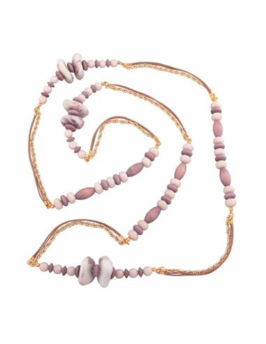 necklace beads brown