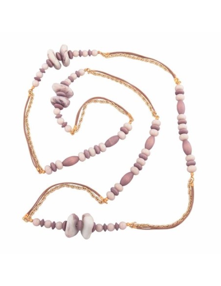 necklace beads brown