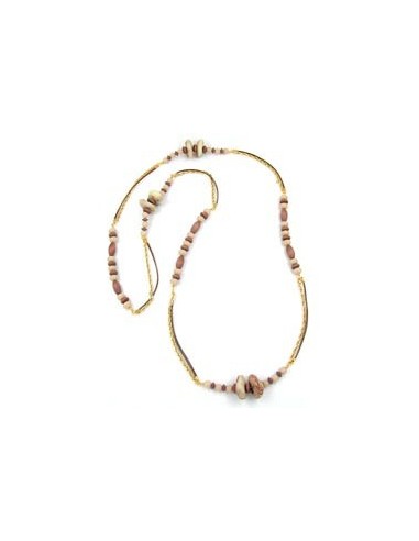 necklace beads brown