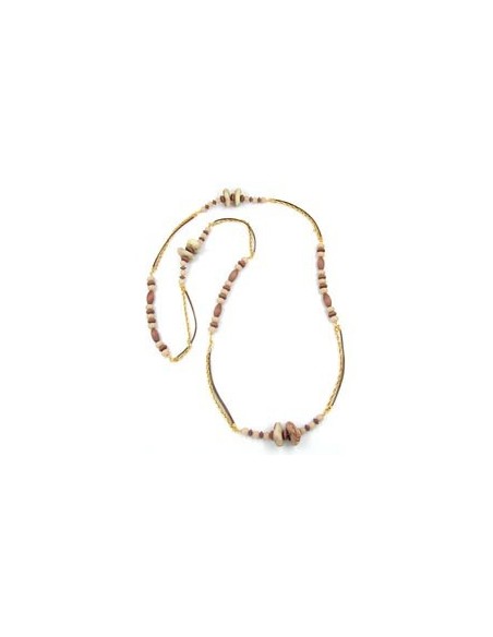 necklace beads brown