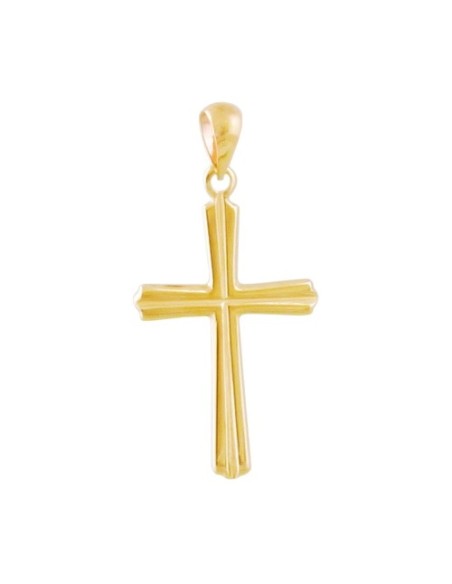 pendant cross 25x15mm 9k gold