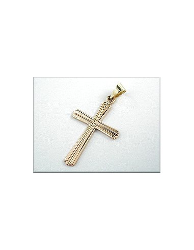 pendant cross 25x15mm 9k gold