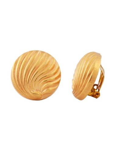 earring clip-on metal coloured decor
