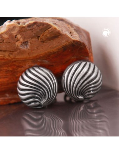 earring clip-on metal coloured decor