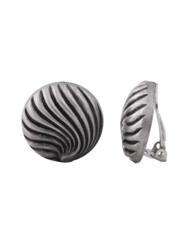 earring clip-on metal coloured decor