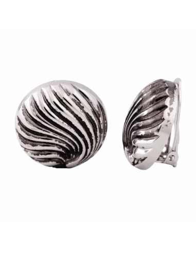 earring clip-on metal coloured decor