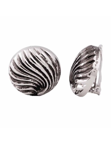 earring clip-on metal coloured decor