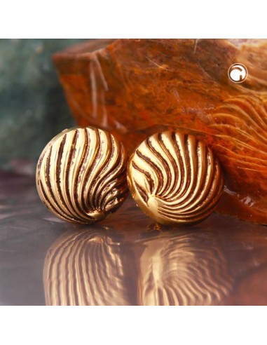 earring clip-on metal coloured decor