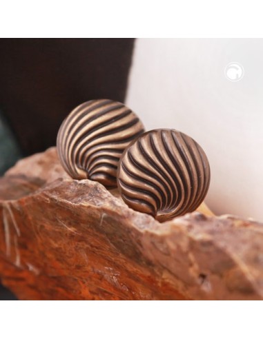 earring clip-on metal coloured decor