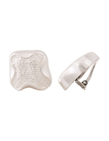 earring clip-on metal coloured decor
