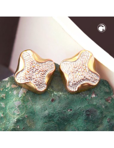 earring clip-on metal coloured decor