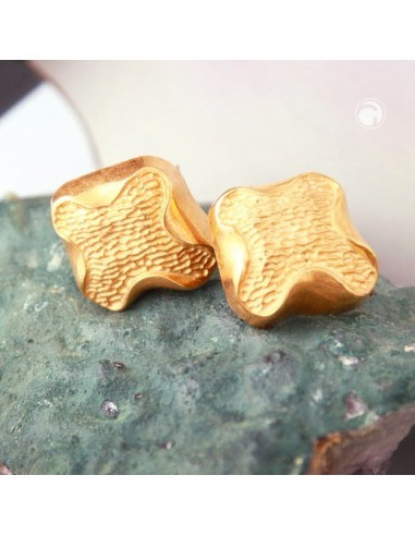 earring clip-on metal coloured decor