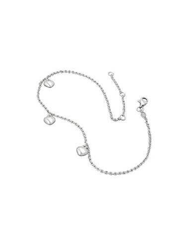Ankelkedja Double Trace Silver 925 27cm