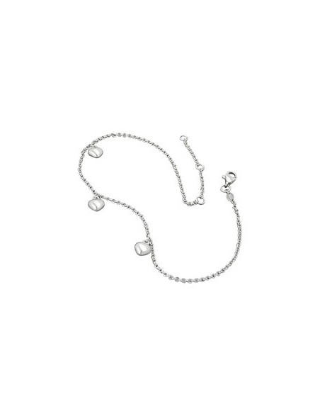 Ankelkedja Double Trace Silver 925 27cm